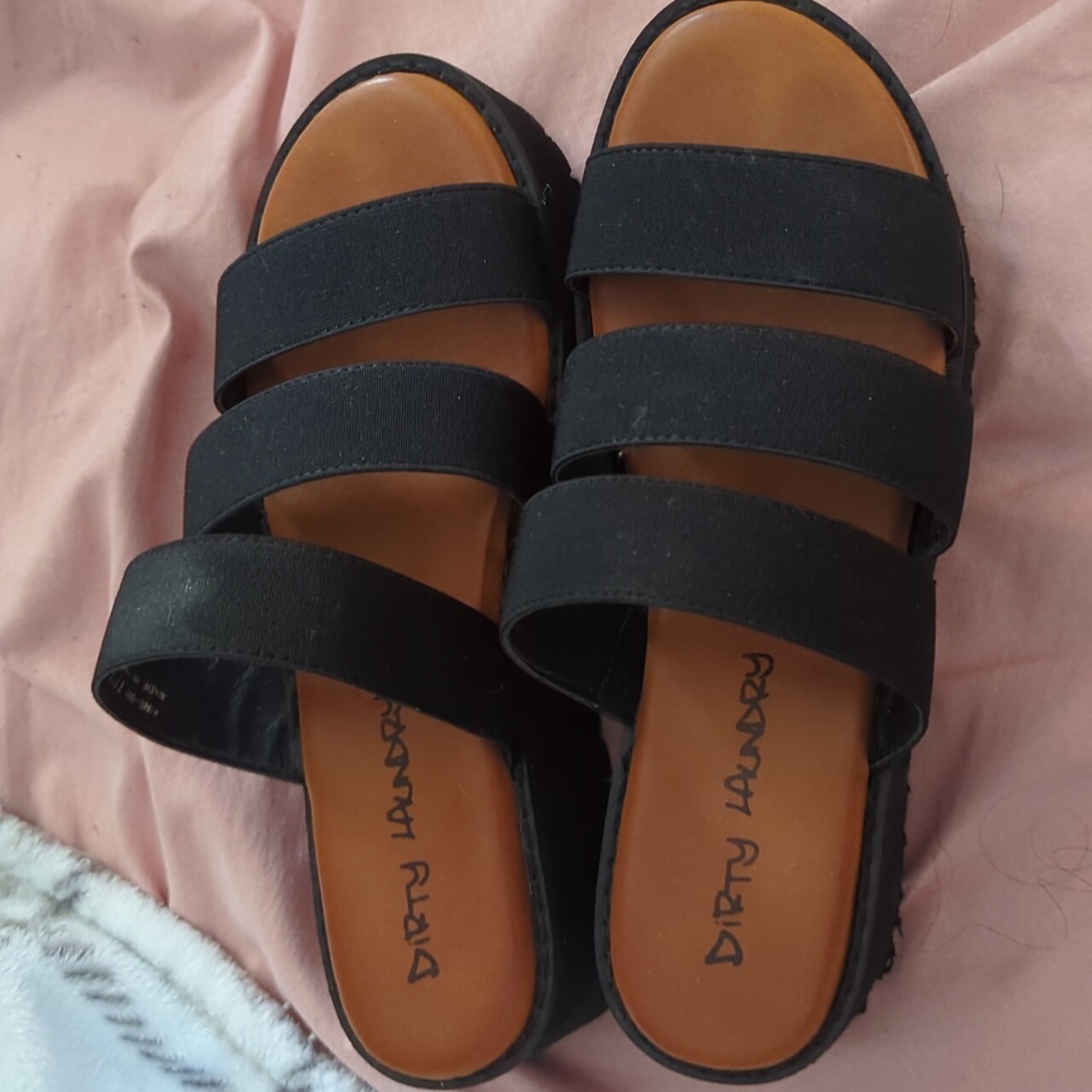Black sandals
